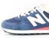 New Balance 574 bleu marine blanc rouge