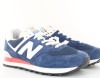 New Balance 574 bleu marine blanc rouge