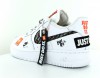 Nike Air Force 1 prm Just Do It GS white