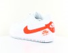 Nike Air Force 1 Jester XX women blanc orange fluo