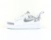 Nike Air Force 1 lv8 2 gs blanc gris