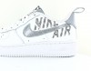 Nike Air Force 1 lv8 2 gs blanc gris