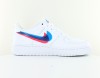 Nike air force 1 lv8 gs blanc bleu rose