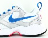 Nike Air heights blanc bleu orange argent