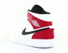 Jordan Air Jordan 1 Mid blanc noir rouge