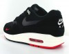 Nike Air Max 1 premium mini swoosh Black-Red