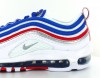 Nike Air Max 97 blanc bleu argent rouge