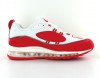 Nike Air max 98 blanc rouge