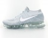 Nike Air Vapormax Flyknit Pure Platinium-White-Wolf Grey