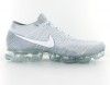 Nike Air Vapormax Flyknit Pure Platinium-White-Wolf Grey