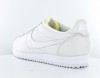 Nike cortez premium toute blanche