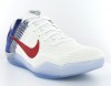 Nike Kobe 11 elite low USA Blanc/Bleu/Rouge