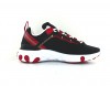 Nike React Element 55 noir blanc rouge