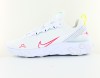 Nike React Element 55 schematic blanc orange crimson jaune fluo