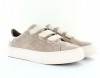 Noname Arcade straps suede beige blanc