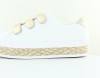 Noname Malibu straps blanc or