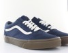 Vans Old skool bleu marine blanc gomme