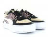 Puma Cali sport wild cats beige blanc noir leopard