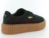 Puma suede creepers fenty Rihanna vert-kaki-bordeaux