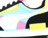 Puma Future rider play on junior rose blanc bleu noir jaune