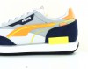 Puma Future rider two fold gris orange bleu marine jaune