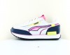 Puma Future rider twofold junior blanc bleu rose