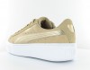 Puma Suede Platform Safari Beige-Blanc