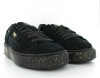 Puma Suede Platform Speckled Black