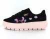 Puma Platform trace flowery Noir fleuri