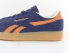 Reebok Clubc ground suede bleu orange gomme