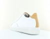 Schmoove Clear sneaker suede blanc beige