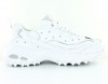 Skechers D lites glamour feels blanc argent