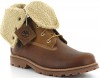 Timberland 6 in shearling boot MARRON/BEIGE