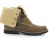 Timberland 6 in shearling boot BEIGE/MARRRON