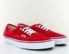 Vans Authentic rouge blanc