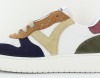 Victoria basket victoria madrid beige camel bleu multicolor