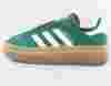 Adidas Gazelle bold vert beige gomme