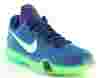 Nike kobe 10 emerald city gs BLEU/VERT