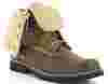 Timberland 6 in shearling boot BEIGE/MARRRON