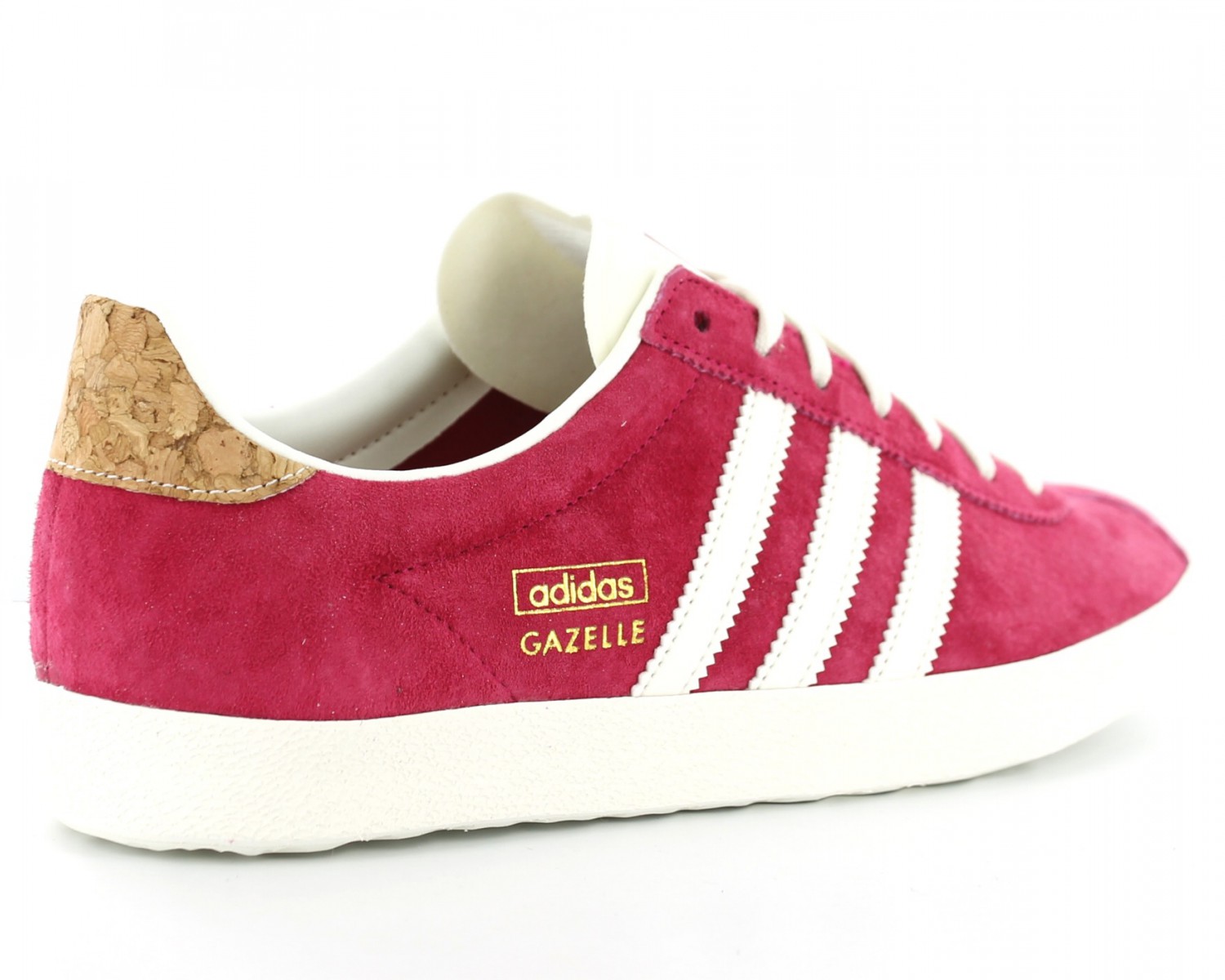 Adidas gazelle femme shop rose pas cher