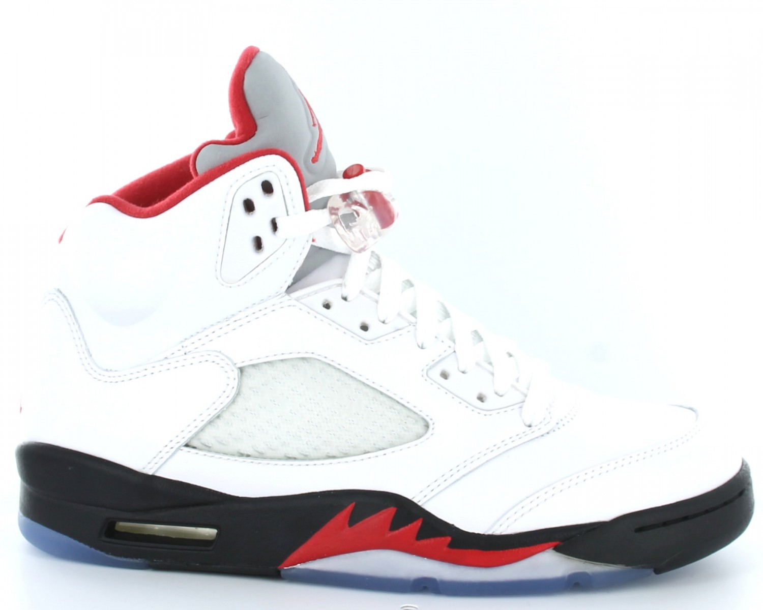 Jordan Air V 5 Fire Red BLANC NOIR ROUGE 136027 100