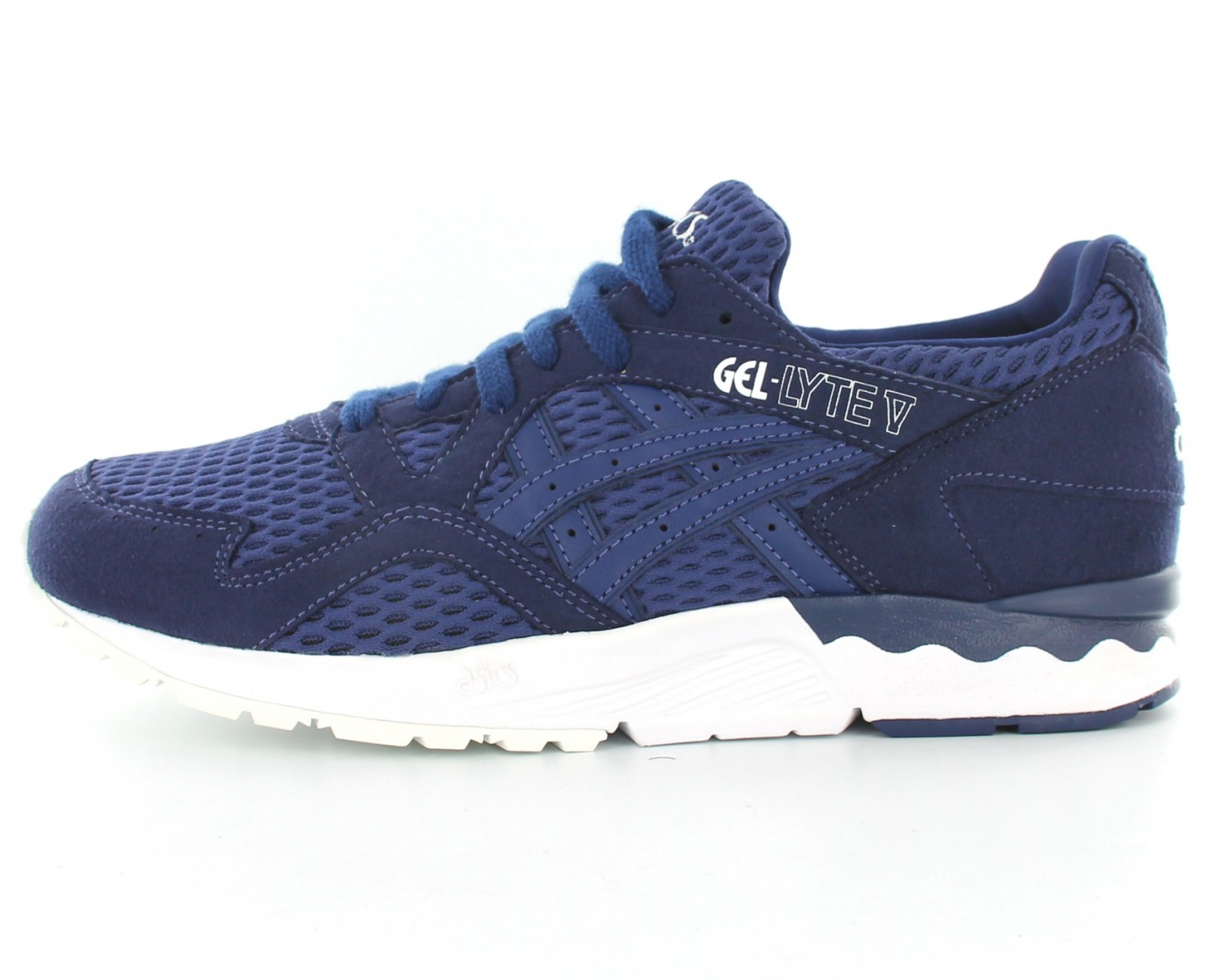 Asics gel lyte mister v blanc sale bleu