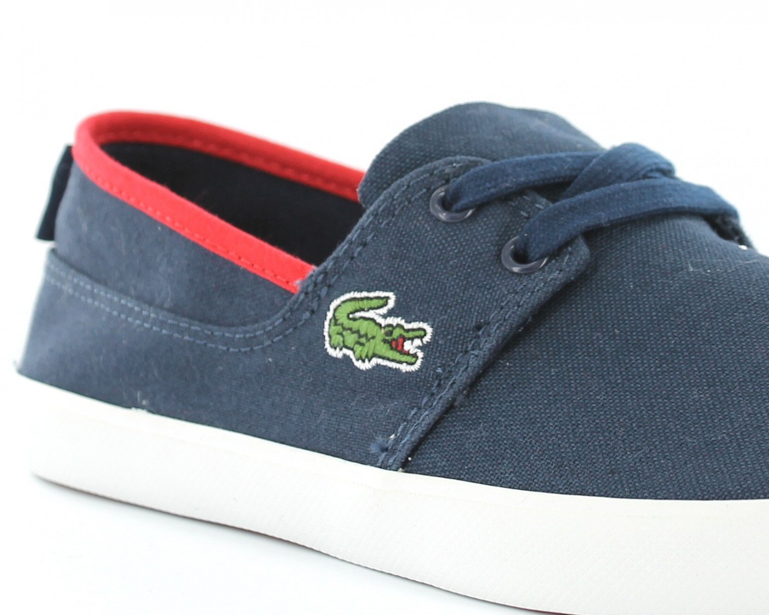 Lacoste Marice Lace BLEU MARINE ROUGE