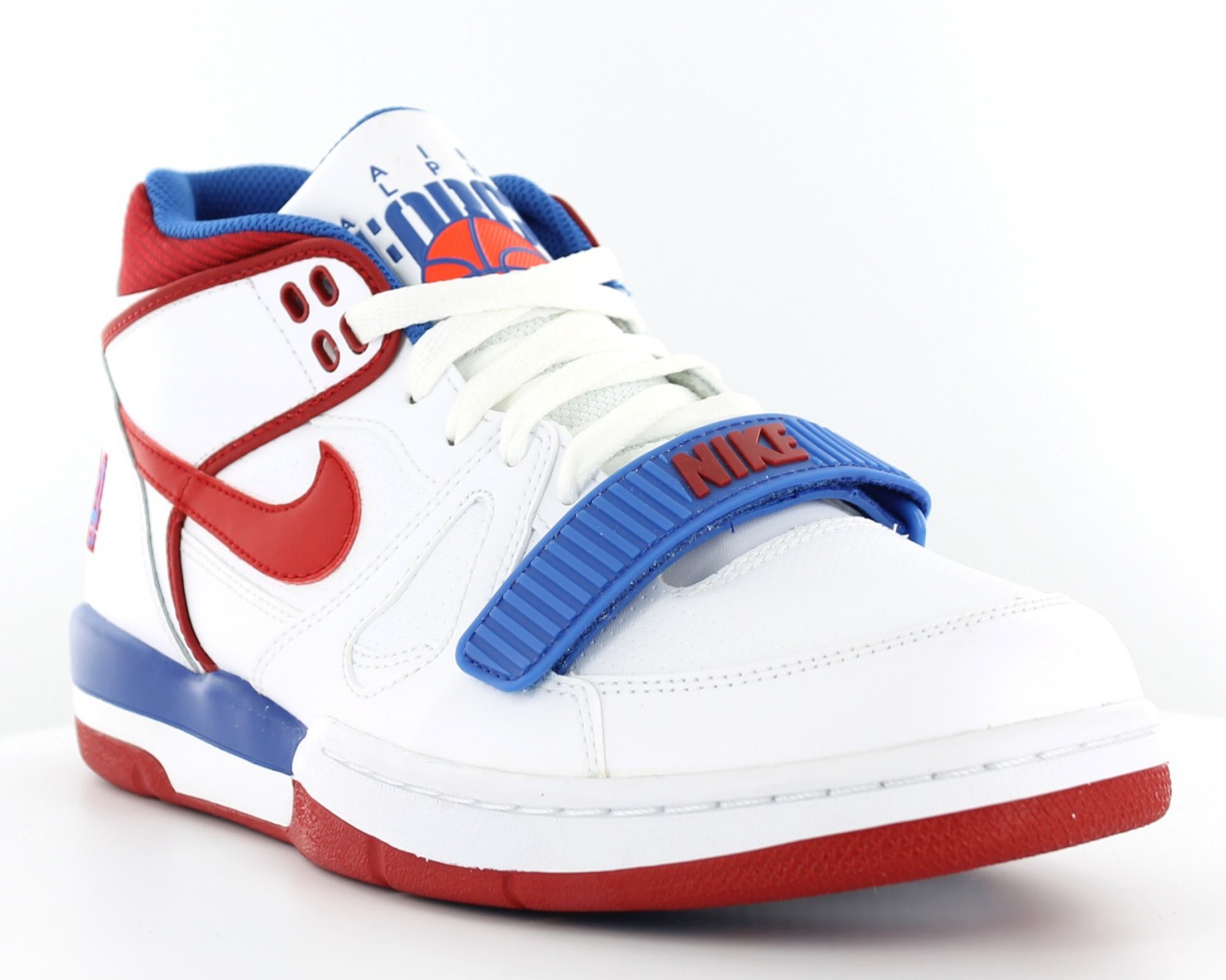 Nike air force 2 red white blue on sale