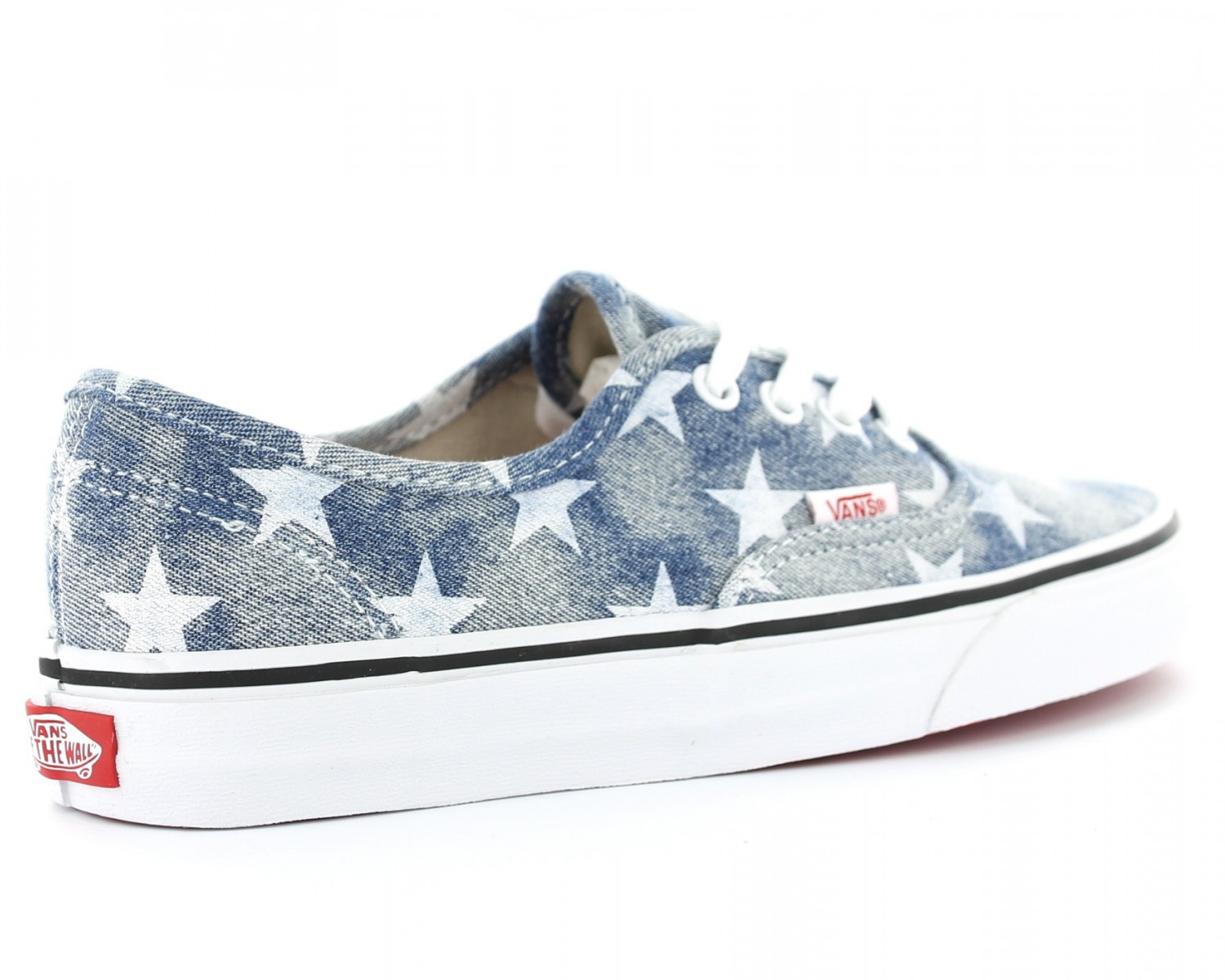 blue washed vans