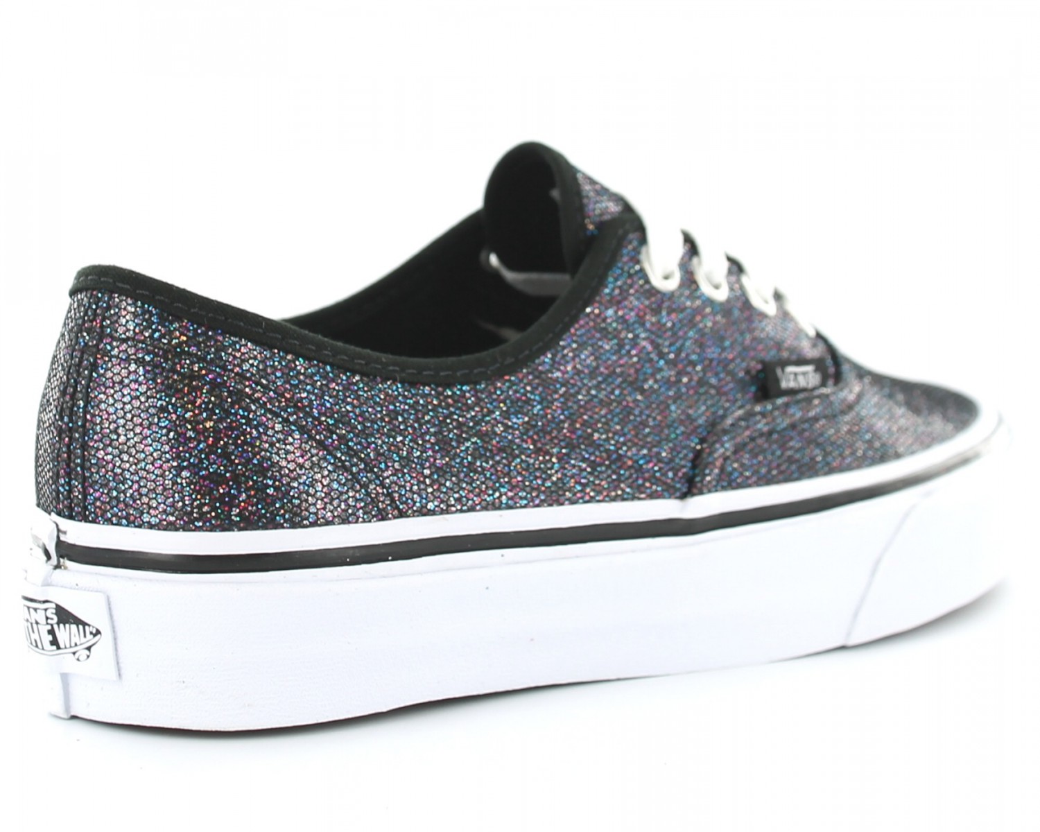 vans iridescent glitter authentic