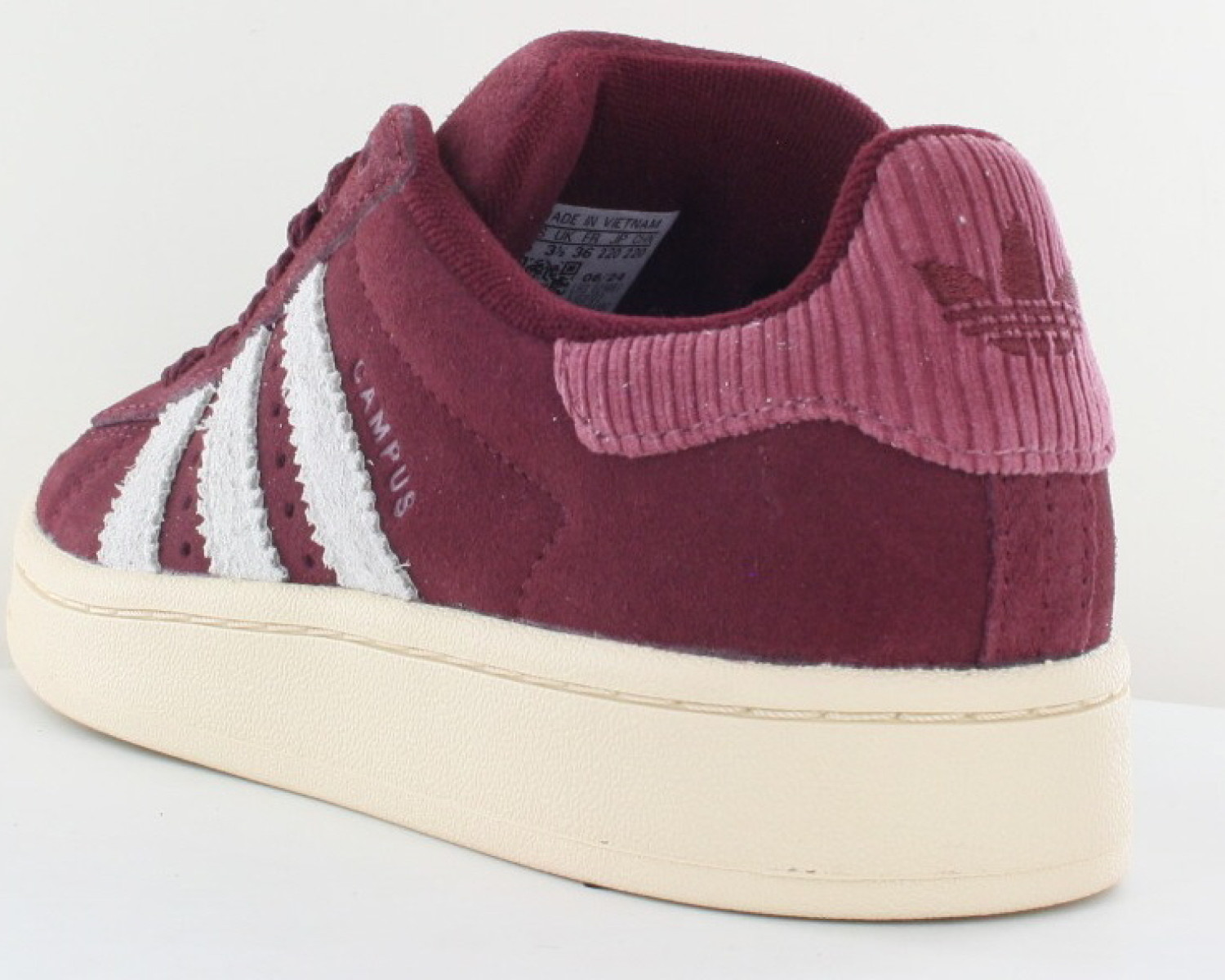 Adidas campus bordeaux femme on sale