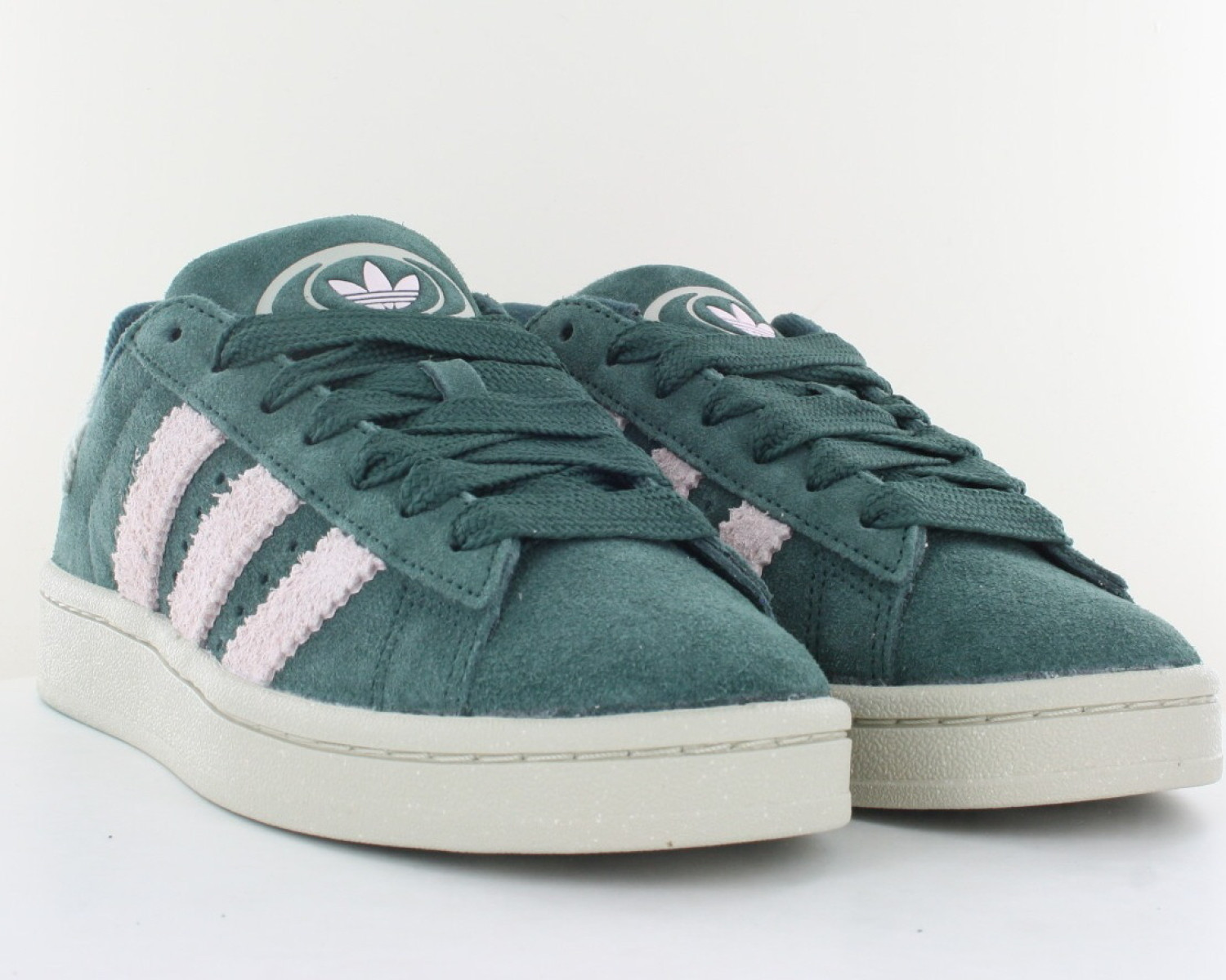 Adidas Campus 00 s Vert sapin rose beige