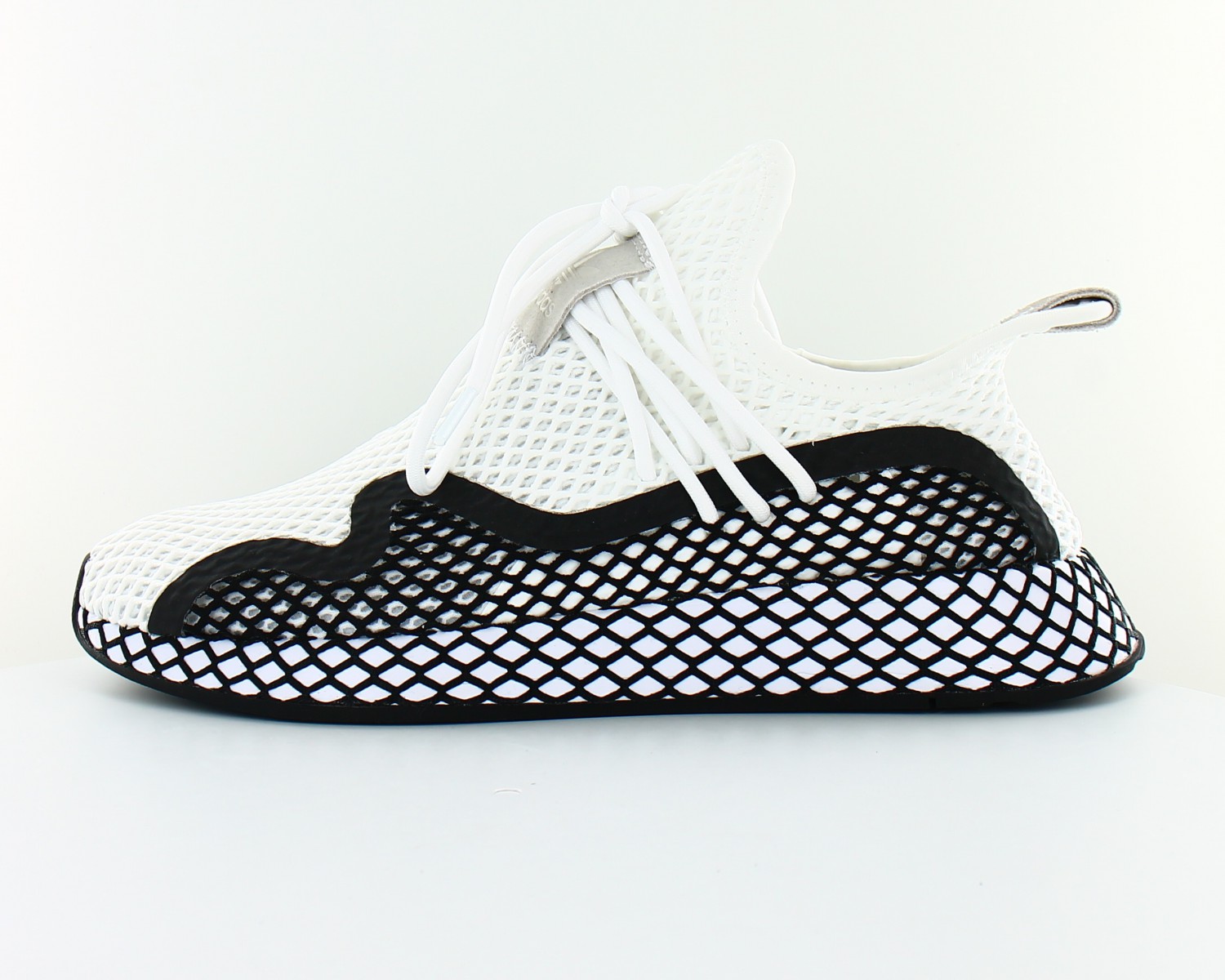 adidas deerupt s black and white