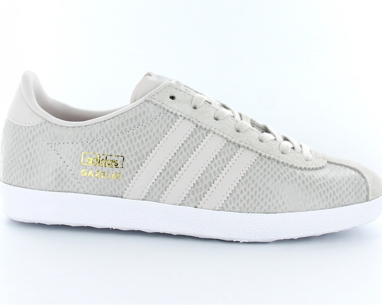 Adidas gazelle femme blanc sale